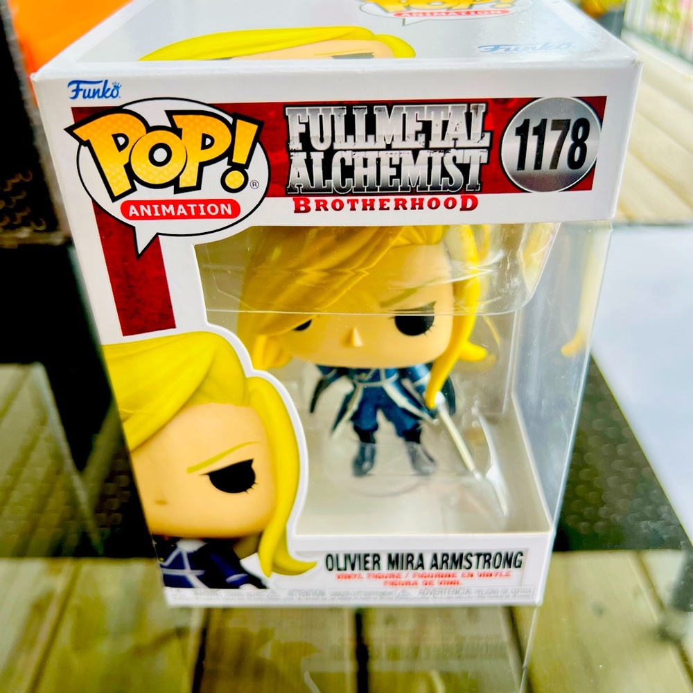Funko Pop!Animation:Full Metal Alchemist Brotherhood:Oliver Mira Armstrong-1178